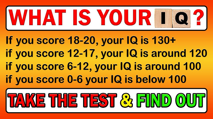 Discover Your IQ🧠by Answering These Questions! ✅ | IQ Quiz💡| #iq #quiz #iqtest #genius