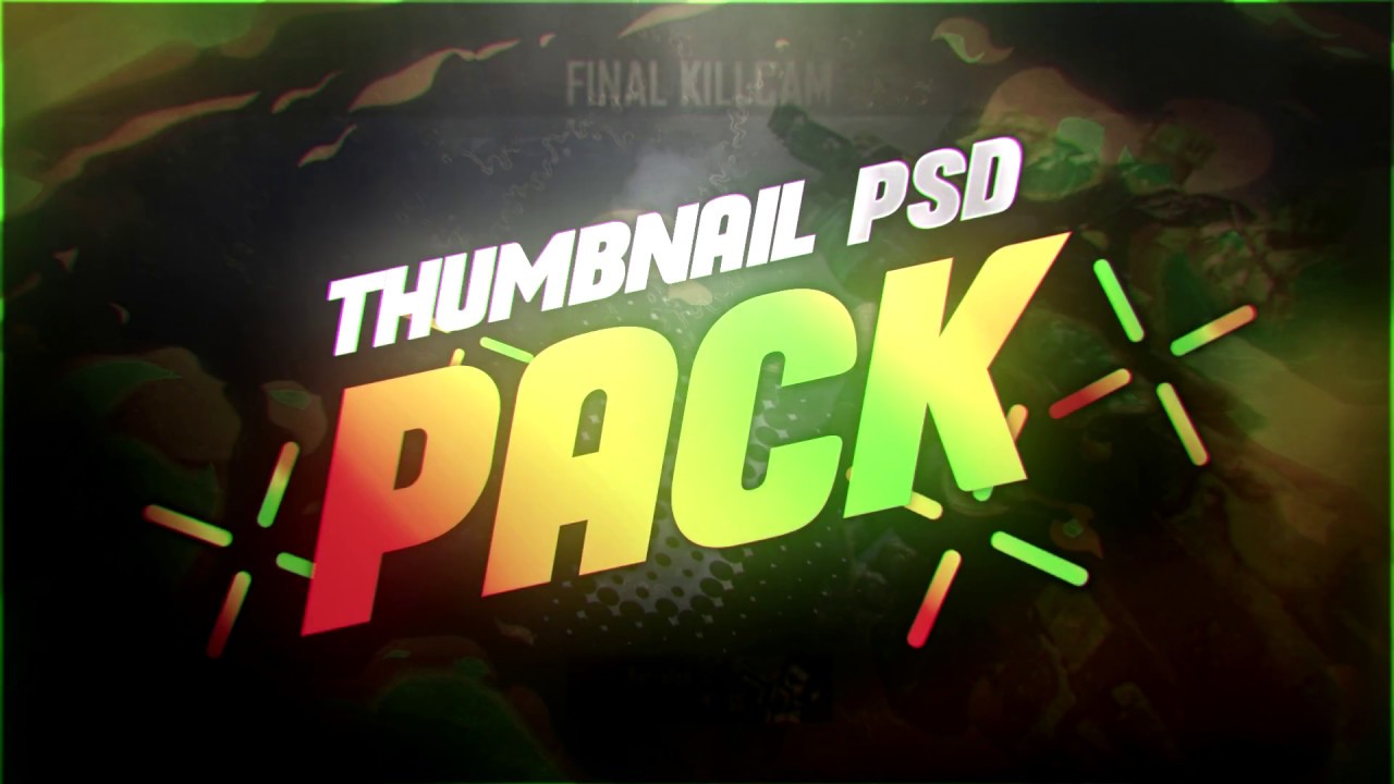 Download Thumbnail Psd Pack - YouTube
