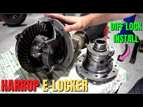 How to install a Harrop E-Locker – 4WD Isuzu Mu-x Rear Diff-lock Installation
