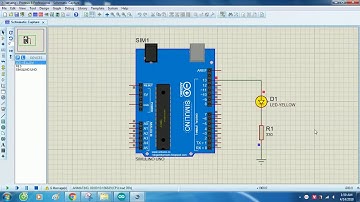 Mô Phỏng  Led Nhấp Nháy Arduino Uno R3