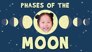 Phases Of The Moon | Moon Song For Kids | Wormhole English