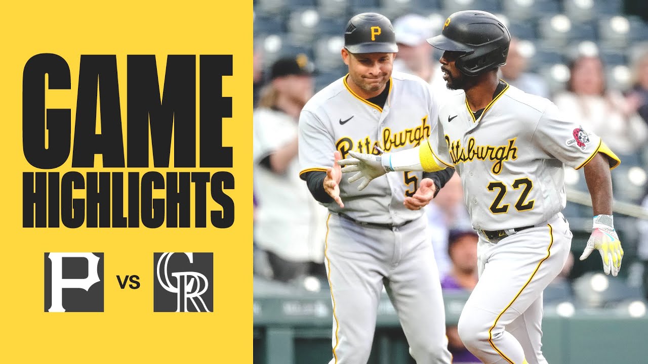 Andrew McCutchen Starts 14-Run Explosion in Win | Pirates vs. Rockies Highlights (4/17/23)