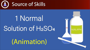 1 normal solution of h2so4 | calculation of 1 normal h2so4 | 1 N h2so4