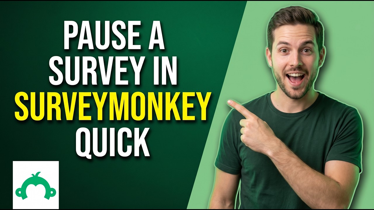How To Pause A Survey In SurveyMonkey (Quick Step-By-Step Guide) - YouTube
