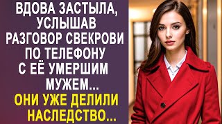 Вдова застыла, услышав разговор свекрови по телефону с её мужем. Они уже делили наследство...