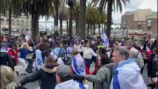 AM Yisrael Chai by Eyal Golan at the Unity March against Antisemitism San Francisco 2024