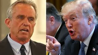 An Obviously Worried Trump LASHES OUT At RFK JR.