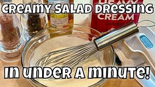 60 Second Salad Dressing  Insanely Easy, Infinitely Customizable!