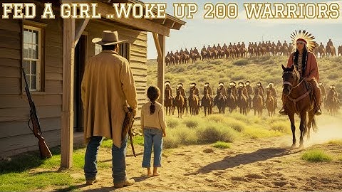 Cowboy Took In a Starving Girl — Next Morning, a Tribal Army Surrounded His Ranch