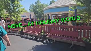 HERE....AT HOLIDAY WORLD! 5TH VISIT/ 18 AIRTIME ON VOYAGE! #coasters #vlog #vlogger #travel #fun