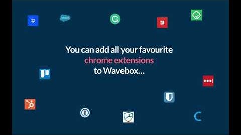Wavebox 10 Work Browser: How to add your favourite Chrome extension.