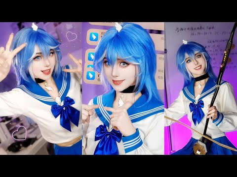 今天我們就來前訪，壹個跟學習有關的APP啊#makeup #makeuptutorial #仿妆 #cosplay #搞笑