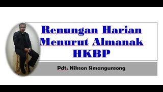 Renungan Harian Senin, 7 Juni 2021