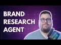 Brand Research Agent: Create Context Docs For Generative AI