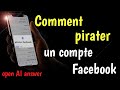 comment pirater un compte facebook distance avec un téléphone - open ai answer-