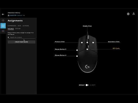How to setup macro for logitech users   | Dahood
