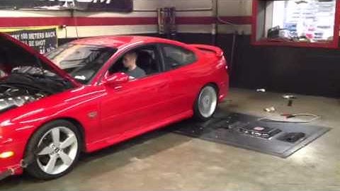 Bolt-on GTO Dyno