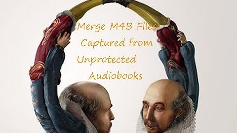 Losslessly Merge M4B Files from Unprotected Audiobooks