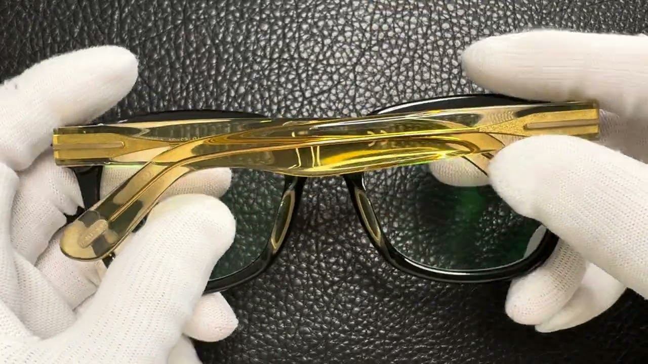 トムフォード TOM FORD TF211 AF 41B - YouTube