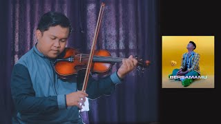 JAZ - BERSAMAMU ‼️ IQRA VIOLIN COVER ( Lirik Lagu )