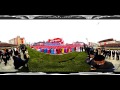 Watch this massive parade in Pyongyang, North Korea, in 360º