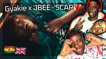 GHANAIAN DRILL?😱🇬🇭| GYAKIE x JBEE - SCAR REACTION | UK (UK Rap meets Ghana Vocals)