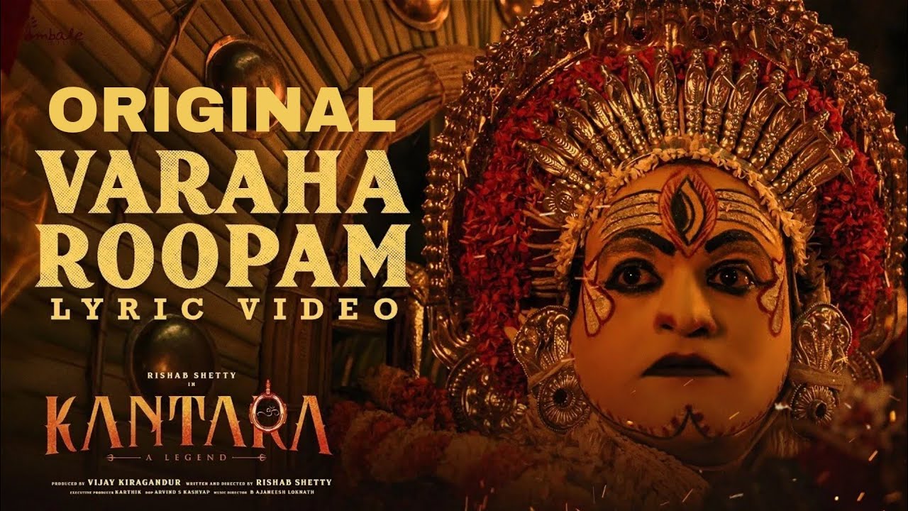 Varaha Roopam Original Video Songs  HD  Hombale  Rishab Shetty  Kannada  Hindi  Tamil  Telugu