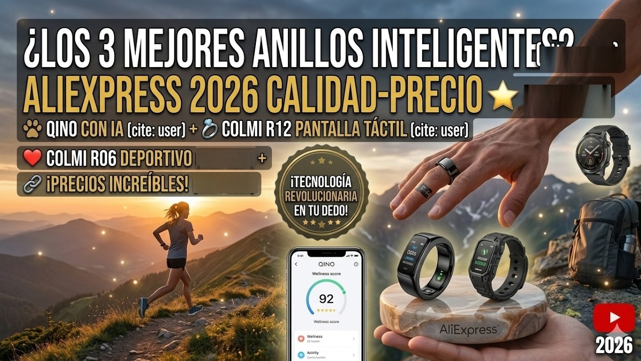 ✅ Los Mejores Anillos Inteligentes de AliExpress Calidad-Precio 2026 💍