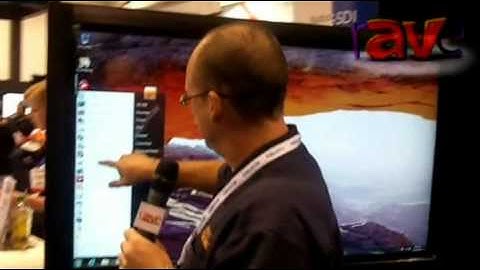 InfoComm 2012: ToteVision Presents the AIO-5501 Multi-Touch PC