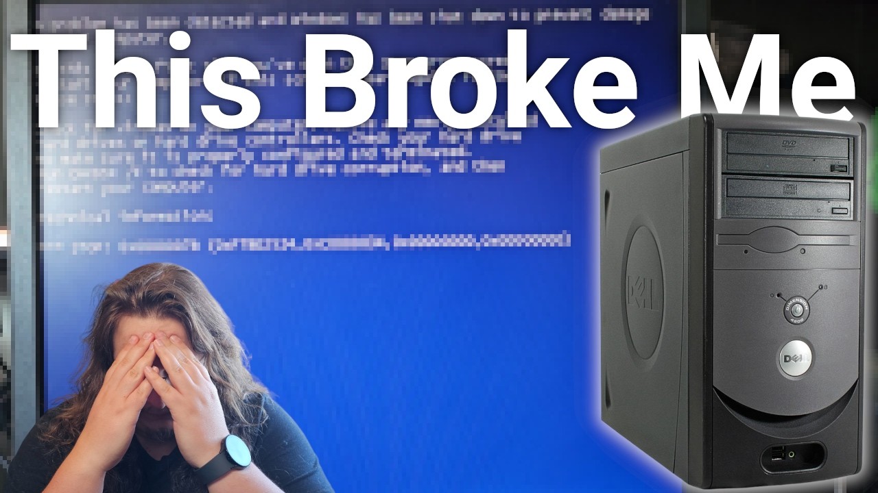 I Refurbished A Windows XP Machine for Gaming and it Broke Me - Dell Dimension 4600 Refurb