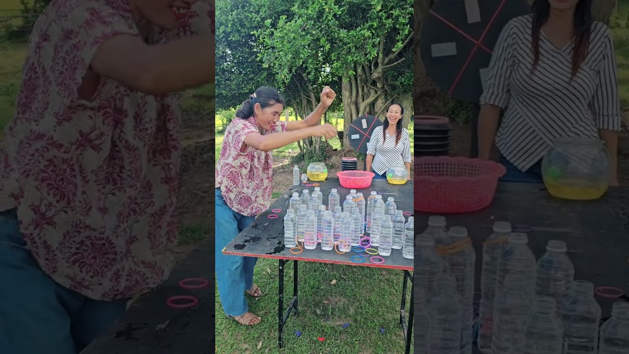 เกมโยนห่วงได้น้ำ #ยายแปยายเลี่ยน 