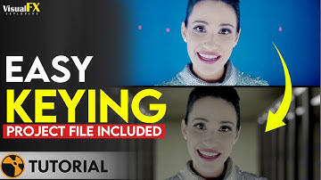 Easy blue screen Keying Nuke Tutorial | VFX