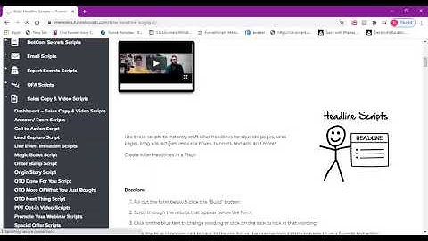 FUNNEL SCRIPTS!!! The best way to copywrite without actually copywriting!