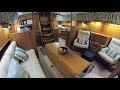 ep53 - Interior tour Cloudy Bay - Hallberg-Rassy 54 - Walkthrough - Dec 2018