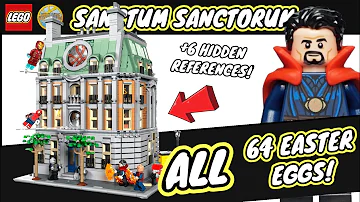 ALL 64 (+6) Easter Eggs/References I Found in the LEGO Sanctum Sanctorum