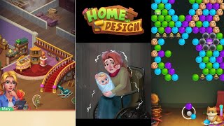 BUBBLE SHOOTER - HOME DESIGN -Download New Game Android - Walktrhough Part 1 screenshot 1