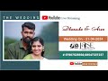 Jose digitals wedding live on dhanusha  arun at 21042024