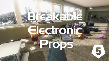 Unity 5 Asset // Breakable Electronic Props