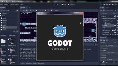 Mega Man Test Showcase - GODOT ENGINE 3.0 PLATFORMER 2D