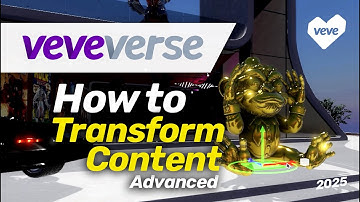 How To TRANSFORM Advanced Content the VeVeVerse: A Quick Guide!