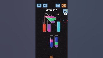 water color sort level 847