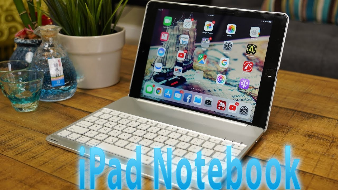 This Ipad Keyboard Case Turns Your Ipad Into A Laptop Youtube