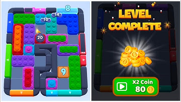 Color block jam Level 677 hard level Walkthrough Solution 