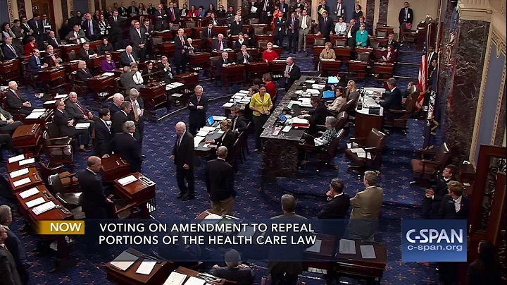 Senator John McCain votes NO on "Skinny Repeal" (C...
