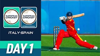 🔴 ECI-W & ECI Italy-Spain, 2024 | Day 1 | 11 May 2024 | T10 Live European International Cricket