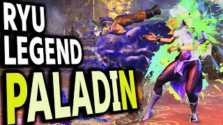 SF6: Paladin  Ryu Legend  VS Dhalsim | sf6 4K Street Fighter 6