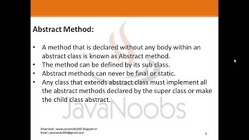 Object Oriented Programming - Q 10) Abstract Class