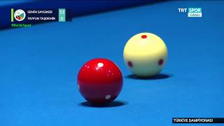 Semih Sayginer vs Tayfun Tasdemir. 3 Bant Bilardo