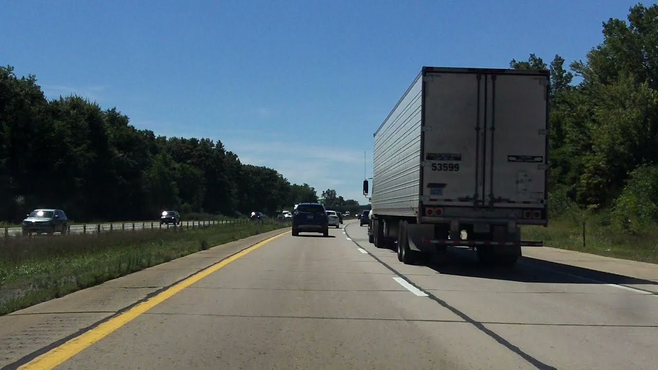 US 23 Michigan (Exits 17 to 9) southbound YouTube