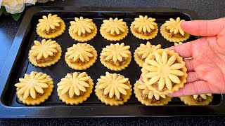 🤫 Pastacılar Bu Tarifi Sır Olarak Saklıyor 15 Dakikada Hazırlanan Bezeli Tereyağlı Kurabiyeler - 3